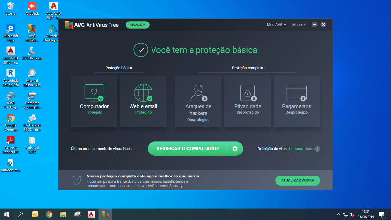 AVG Secure Browser instalado