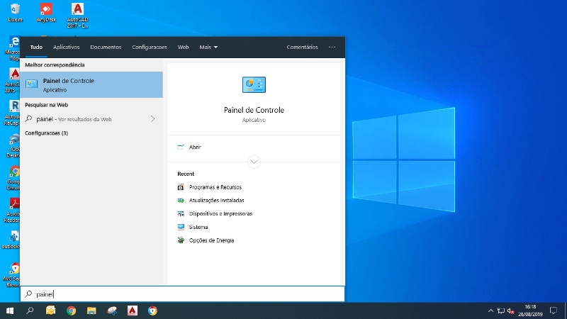 AVG Secure Browser: O que é e como remover 7 Painel de controle