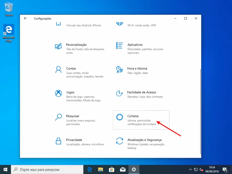 Configurações para deixar seu Windows 10 mais rápido 11 Opções da Cortana