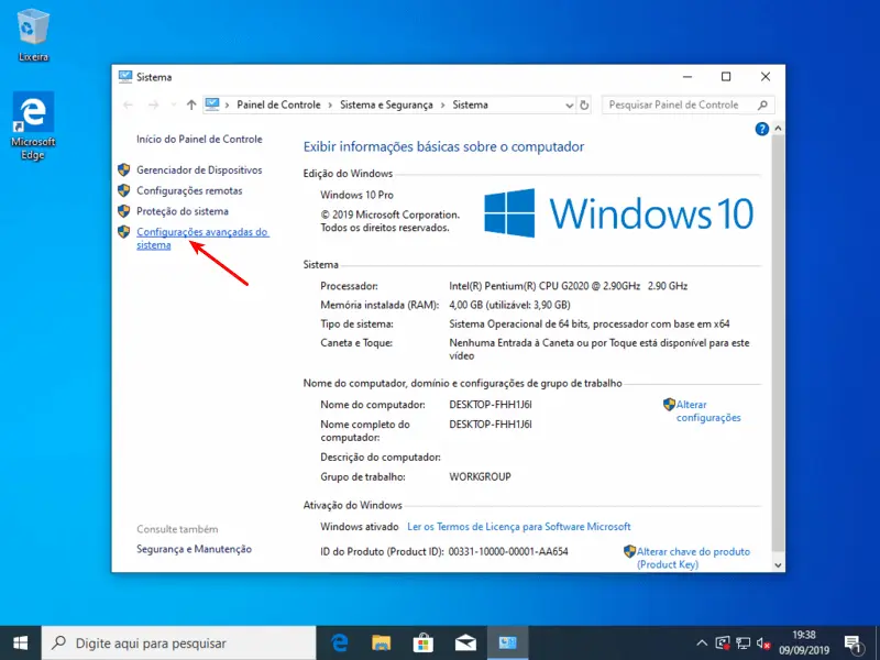 Configurações para deixar seu Windows 10 mais rápido 24 Configurações avançadas do Sistema
