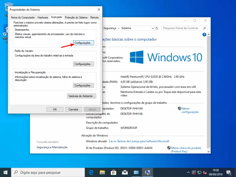 Configurações para deixar seu Windows 10 mais rápido 25 Configurações de desempenho