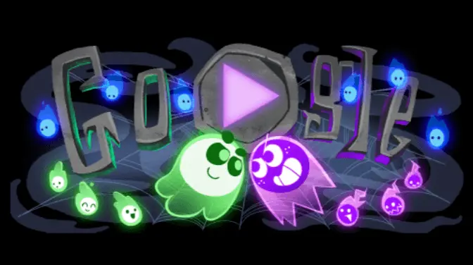 Jogos do Google - Happy Halloween