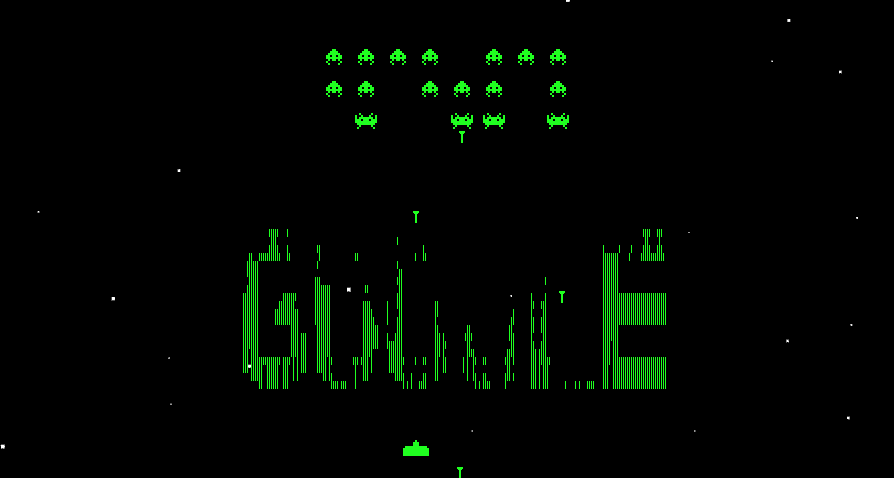 Jogos do Google - Space Invaders