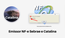 Emissor NFe no macOS Catalina