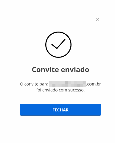 Como adicionar até 4 usuários na sua conta GloboPlay 4 Enviando convite