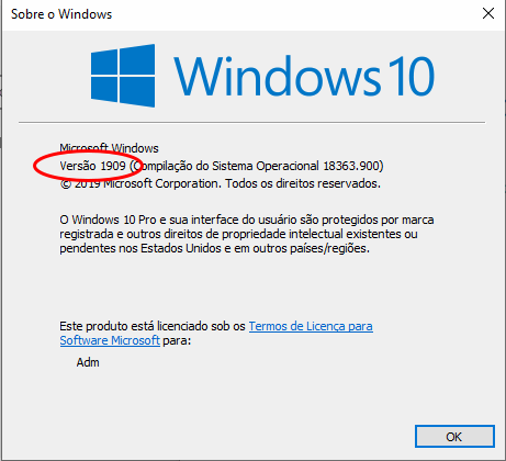 Como obter a atualização do Windows maio/2020 2 Windows 10 versão 1909 - Precisa ser atualizada