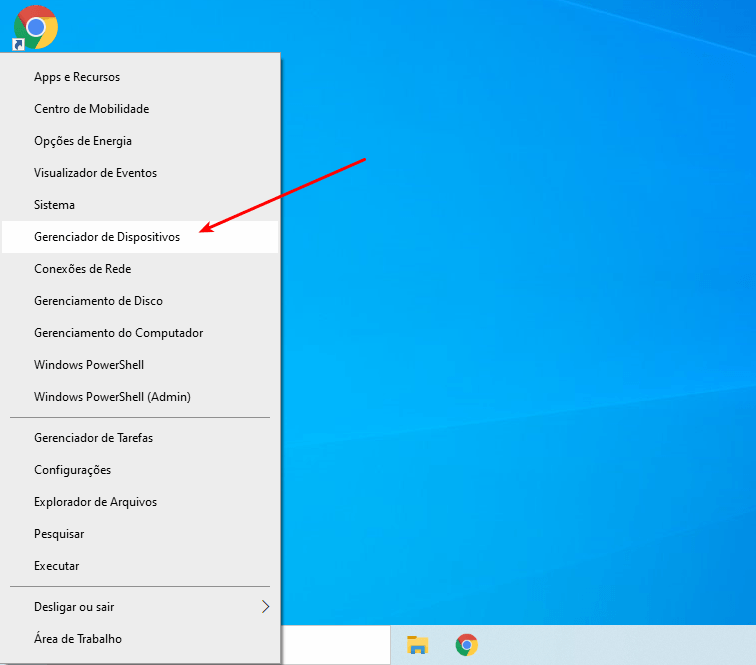 Notebook com Windows 10 não desliga 3 Notebook não desliga - Gerenciador de dispositivos