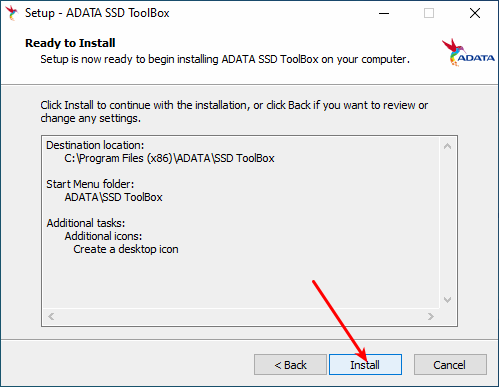 Instalação do Adata SSD Toolbox - Parte 6