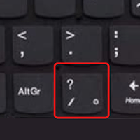 Tecla / e ? de Notebooks ABNT 1 teclado-abnt-barra-interrogacao