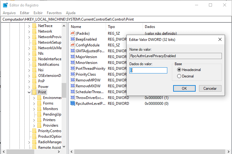 Corrigir erro 0x0000011b para conectar a uma impressora de rede no Windows 11 ou 10 1