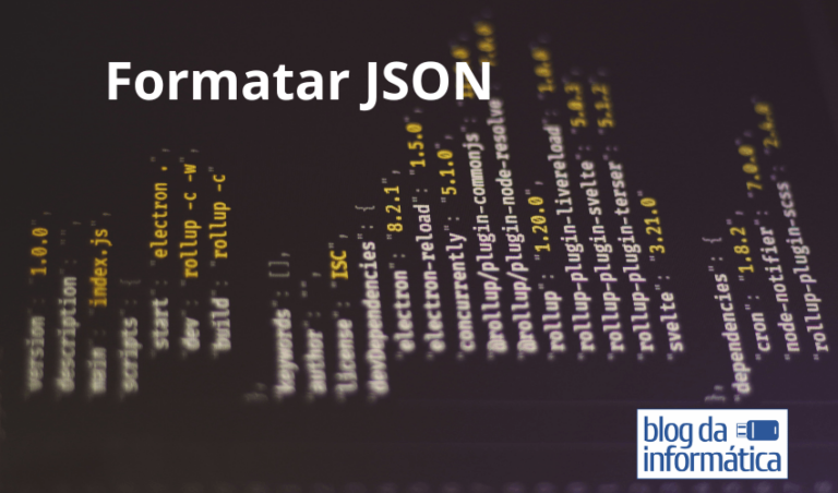 Formatador de JSON 5 Formatar JSON