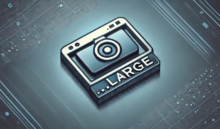 O que é o formato .large de arquivos de imagem?
