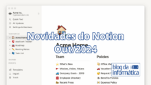 Novidades no Notion Out/24: Automação, Formulários e muito mais