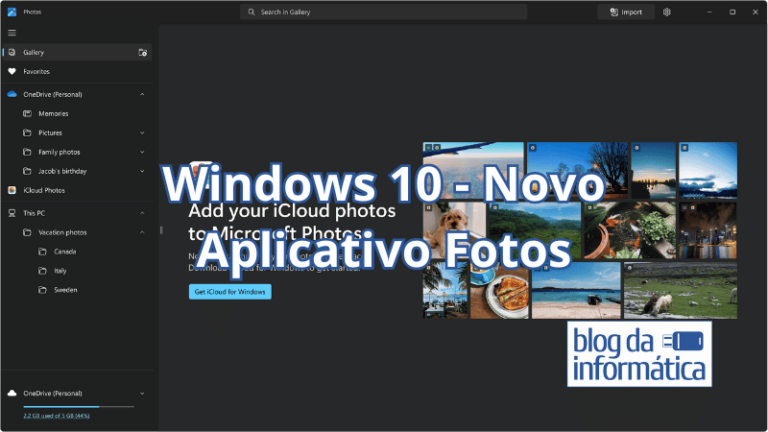 Windows 10 - Aplicativo Fotos