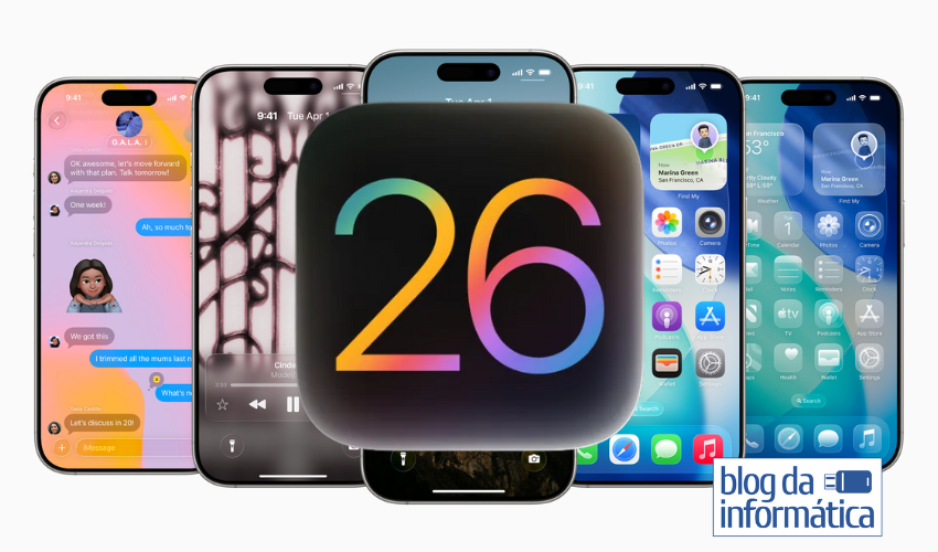 iOS 26: Apple Revoluciona o iPhone com Design Translúcido e IA Mais Inteligente