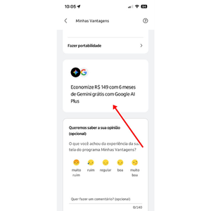 Itaú libera Gemini avançado grátis por até 12 meses: veja como resgatar no app 5 Ativar Gemini