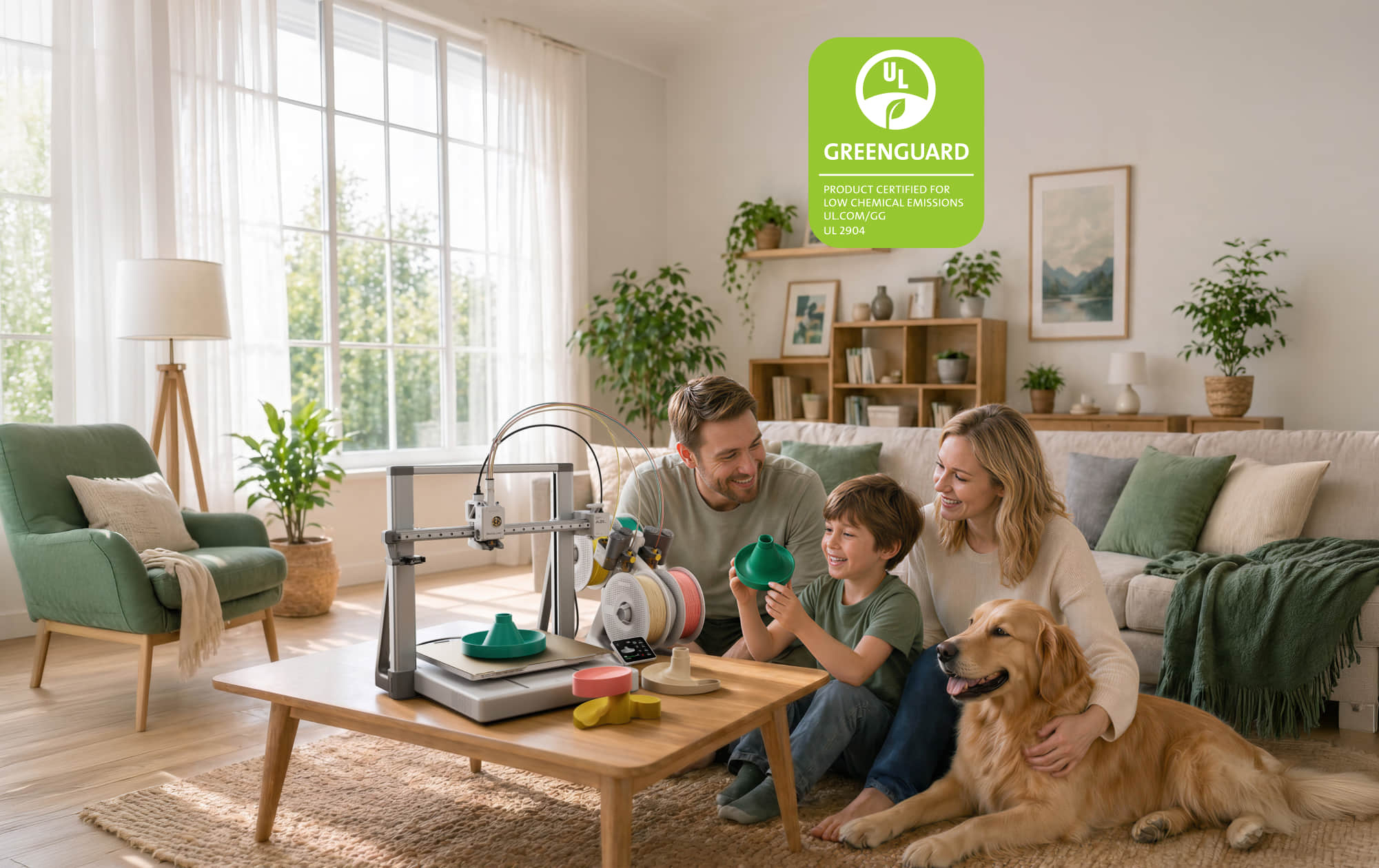 Bambu Lab A2L: o que muda na nova impressora 3D e quando ela pode chegar ao Brasil 7 Bambu Lab A2L - Certificação UL GREENGUARD