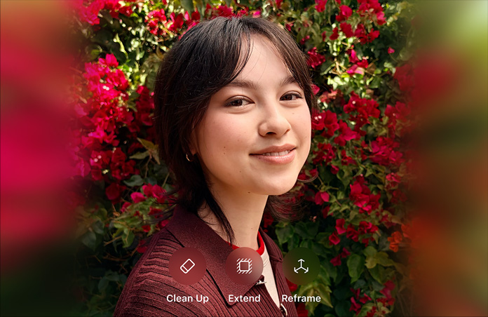 Siri AI: Edição de foto estender - Divulgação Apple ios27-apple-intelligence-edicao-foto-ia-cleanup-extend