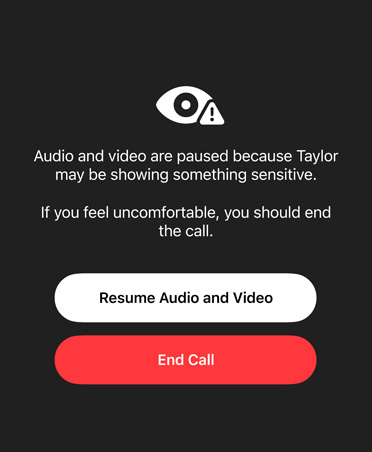 Controle parental segurança facetime - Divulgação Apple ios27-comunicacao-segura-facetime-alerta-parental
