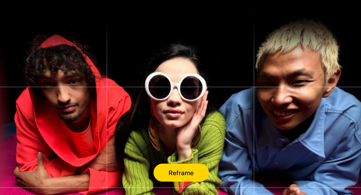 Siri AI: Edição de foto reenquadrar- Divulgação Apple ios27-edicao-foto-ia-reframe-reenquadrar-apple-intelligence