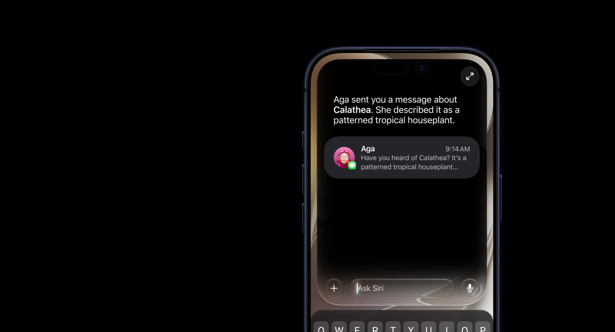 Siri AI: Conversas naturais - Divulgação Apple ios27-siri-ai-conversas-naturais-iphone