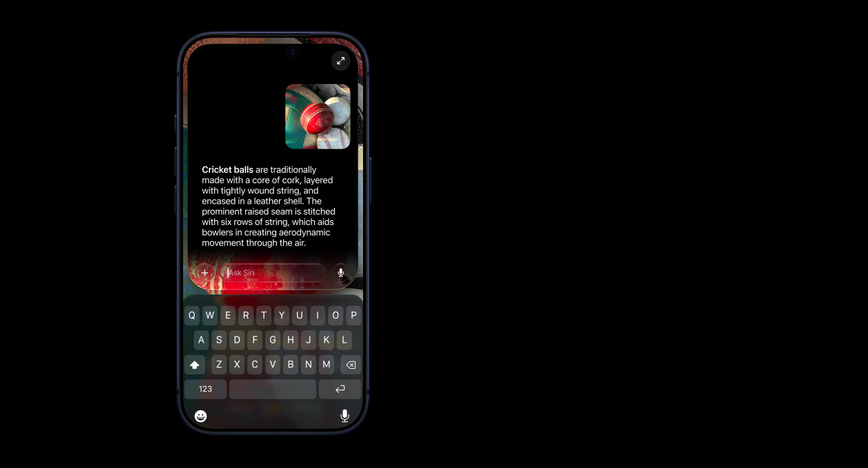 Siri AI: Modo câmera Visual Inteligence - Divulgação Apple ios27-siri-modo-camera-visual-intelligence-iphone