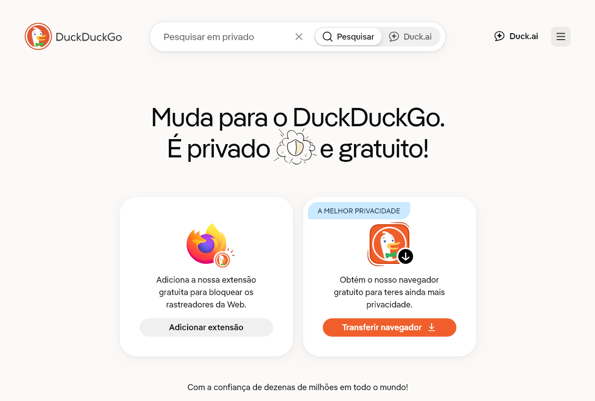 Como assistir YouTube sem anúncios no celular e PC com o DuckDuckGo 1 DuckDuckGoDuckDuckGo - Proteção. Privacidade. Tranquilidade