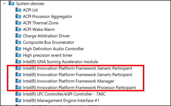 Notebook Dell reiniciando ou esquentando muito? Windows 11 pausa atualização por erro grave 1 Intel Innovation Platform Framework - Processor Participant driver