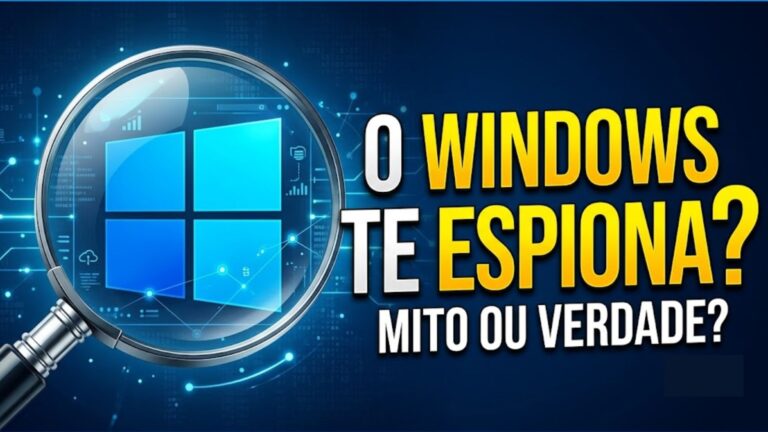 Questionamento se o Windows inspeciona você