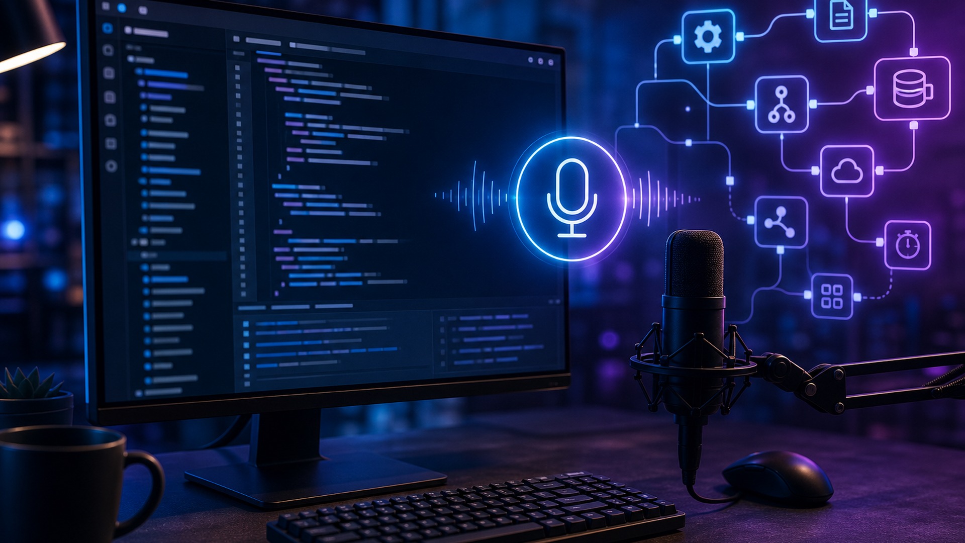 Visual Studio Code 1.137 ganha modo de voz e automações