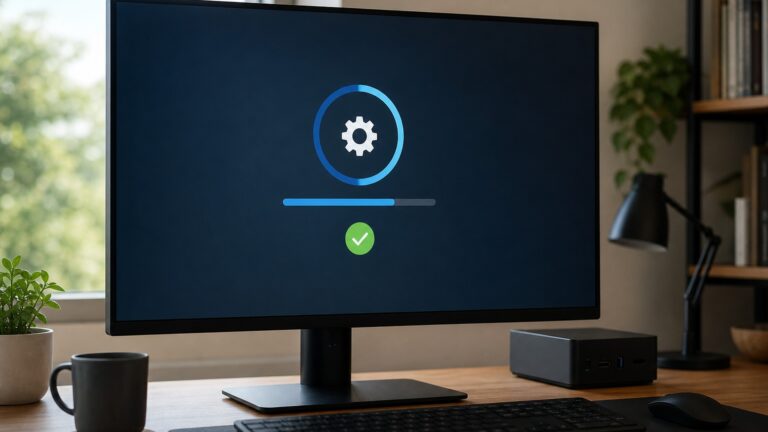 Windows 11 26H2 já está disponível para download; veja o que muda e quem pode atualizar 3 Atualização do Windows 11 26H2 em um monitor