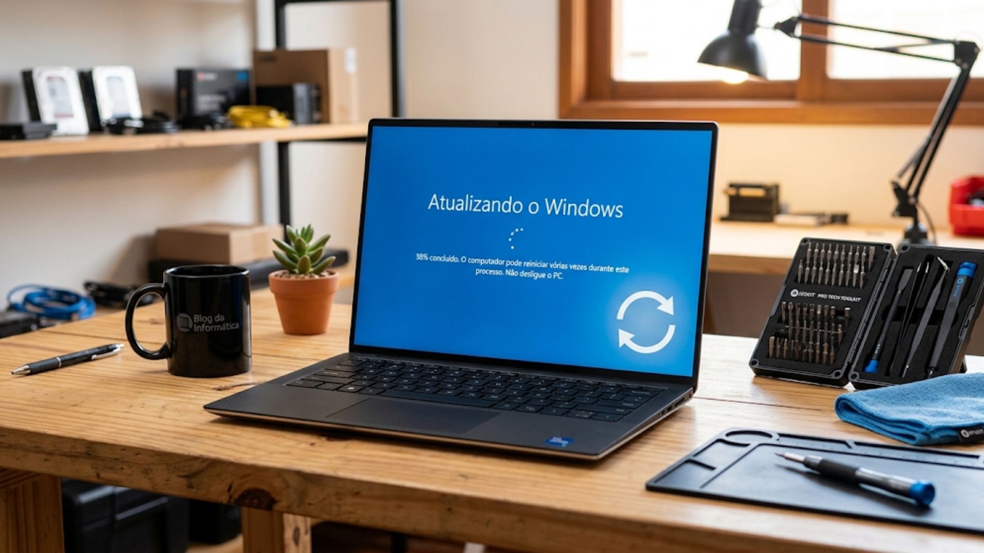 Windows 11 Reiniciando para atualizar