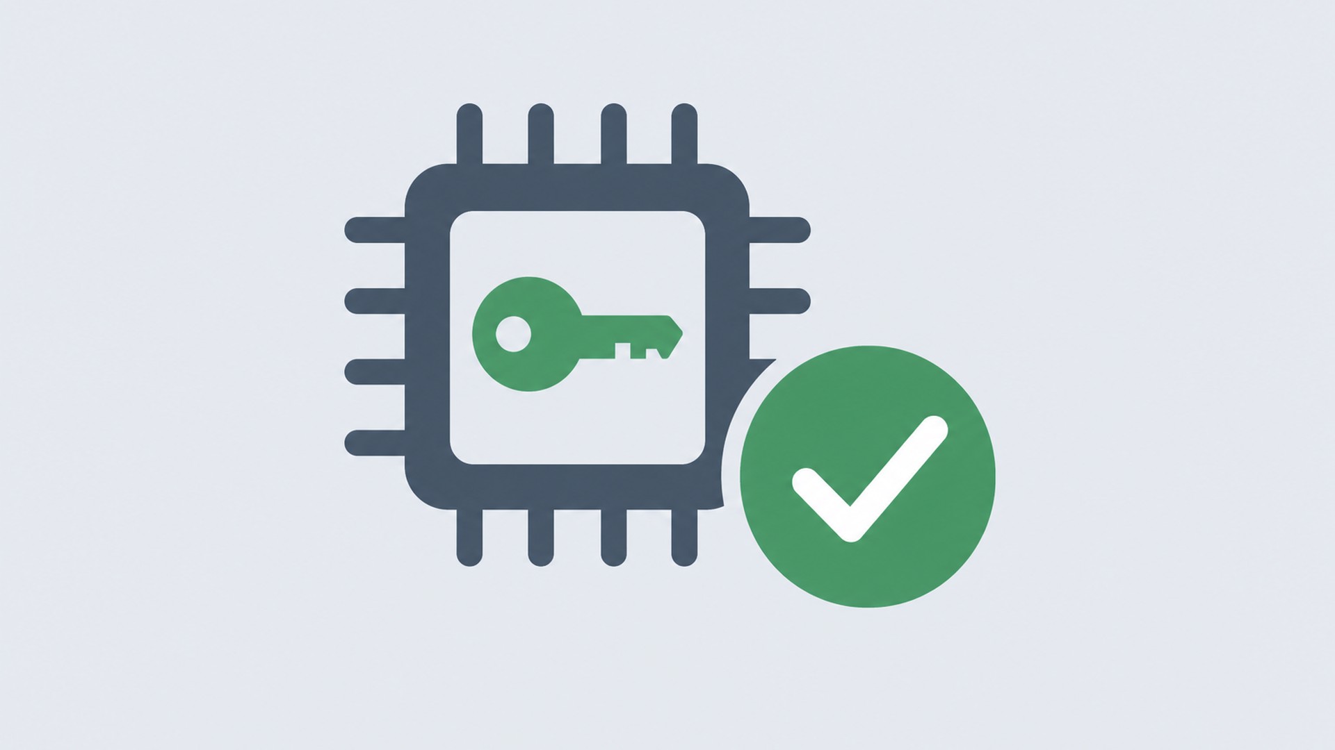 Certificados do Secure Boot de 2011 expiram: veja como checar se o seu Windows já foi atualizado 1 Cartão de segurança do Windows com selo verde de verificação, chip de firmware e chave